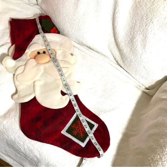 Extra Big Santa Claus Christmas Stocking - Picture 10 of 16
